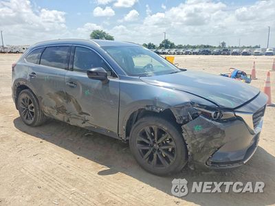Czwarte zdjęcie samochodu z boku: 2021 MAZDA CX-9 GRAND TOURING VIN:JM3TCADY4M0519205 - miniatura