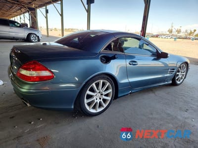 Trzecie zdjęcie samochodu z tyłu: 2007 MERCEDES-BENZ SL 550 VIN:WDBSK71F47F128651 - miniatura