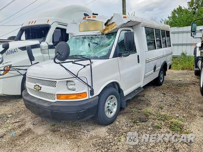 Drugie zdjęcie samochodu z przodu: 2010 CHEVROLET EXPRESS G3500 SHUTTLE BUS VIN:1GB3G2AA8A1181358 - miniatura