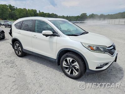 Czwarte zdjęcie samochodu z boku: 2015 HONDA CR-V TOURING VIN:5J6RM3H9XFL014666 - miniatura