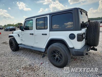 Drugie zdjęcie samochodu z przodu: 2019 JEEP WRANGLER UNLIMITED SAHARA VIN:1C4HJXEN3KW600279 - miniatura