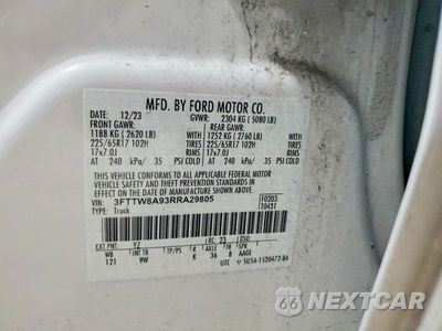 Zdjęcie 12 z 12 samochodu: 2024 FORD MAVERICK XL VIN:3FTTW8A93RRA29805 - miniatura
