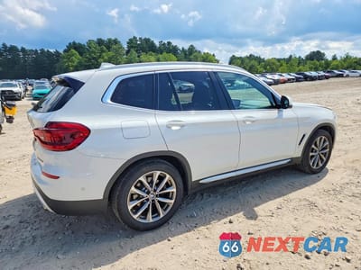Trzecie zdjęcie samochodu z tyłu: 2019 BMW X3 XDRIVE30I VIN:5UXTR9C55KLE17955 - miniatura