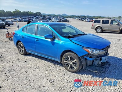 Czwarte zdjęcie samochodu z boku: 2020 SUBARU IMPREZA PREMIUM VIN:4S3GKAV6XL3602399 - miniatura