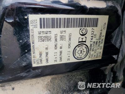 Zdjęcie 13 z 13 samochodu: 2021 NISSAN ROGUE SV VIN:5N1AT3BB8MC744327 - miniatura
