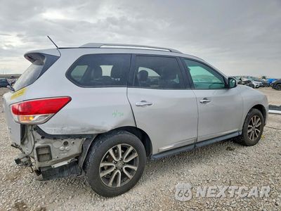 Trzecie zdjęcie samochodu z tyłu: 2014 NISSAN PATHFINDER SL VIN:5N1AR2MM3EC623729 - miniatura