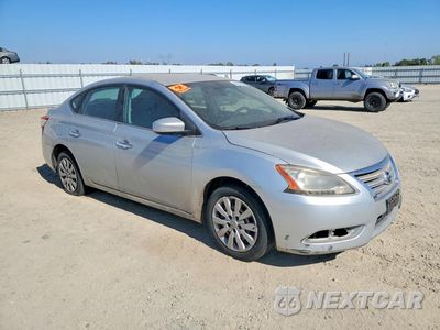 Czwarte zdjęcie samochodu z boku: 2014 NISSAN SENTRA SV VIN:3N1AB7AP3EY210370 - miniatura