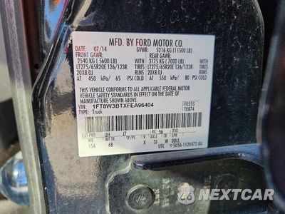 Zdjęcie 12 z 12 samochodu: 2015 FORD F350 SUPER DUTY VIN:1FT8W3BTXFEA96404 - miniatura
