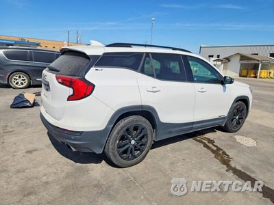 Trzecie zdjęcie samochodu z tyłu: 2019 GMC TERRAIN SLT VIN:3GKALPEX7KL227433 - miniatura