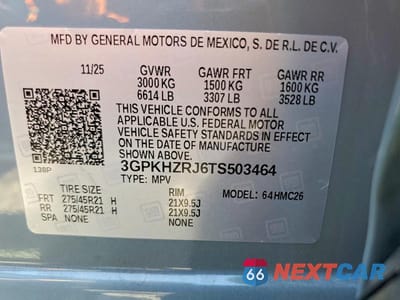 Zdjęcie 14 z 14 samochodu: 2026 HONDA PROLOGUE ELITE VIN:3GPKHZRJ6TS503464 - miniatura