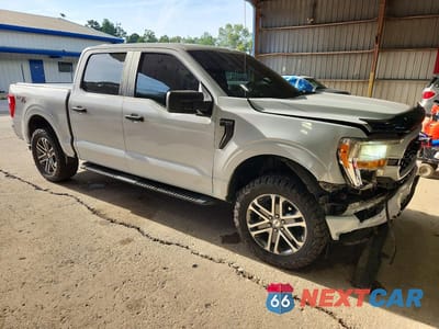 Czwarte zdjęcie samochodu z boku: 2021 FORD F150 SUPERCREW VIN:1FTEW1EPXMKD20064 - miniatura