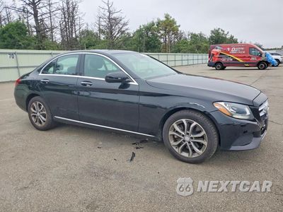 Czwarte zdjęcie samochodu z boku: 2017 MERCEDES-BENZ C 300 4MATIC VIN:55SWF4KB9HU188916 - miniatura