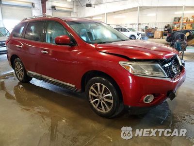 Czwarte zdjęcie samochodu z boku: 2016 NISSAN PATHFINDER SL VIN:5N1AR2MM3GC610479 - miniatura