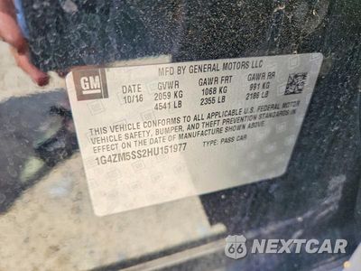 Zdjęcie 13 z 13 samochodu: 2017 BUICK LACROSSE VIN:1G4ZM5SS2HU151977 - miniatura