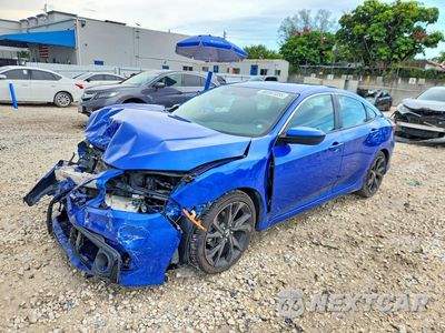 2019 HONDA CIVIC SPORT 19XFC2F81KE001209 - główne zdjęcie licytacji z USA - miniatura