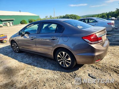 Drugie zdjęcie samochodu z przodu: 2013 HONDA CIVIC EX VIN:2HGFB2F83DH534562 - miniatura