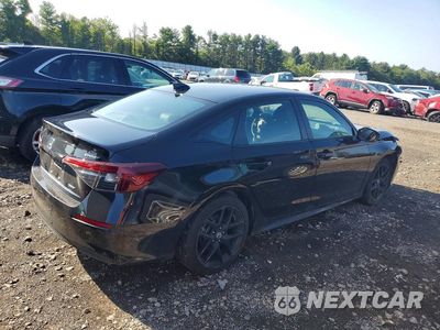 Trzecie zdjęcie samochodu z tyłu: 2025 HONDA CIVIC SPORT VIN:2HGFE4F84SH333706 - miniatura