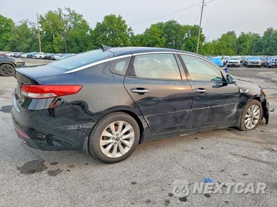 Trzecie zdjęcie samochodu z tyłu: 2016 KIA OPTIMA EX VIN:5XXGU4L31GG064511 - miniatura