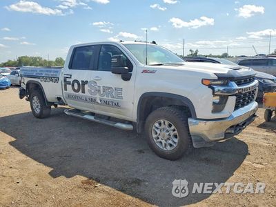 Czwarte zdjęcie samochodu z boku: 2021 CHEVROLET SILVERADO K2500 HEAVY DUTY LT VIN:1GC1YNE74MF106342 - miniatura