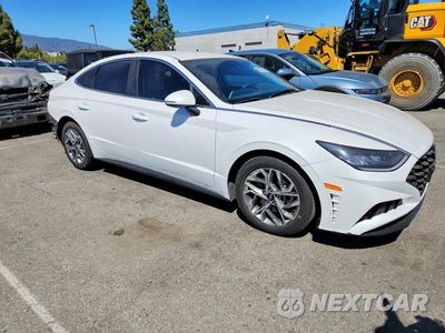 Czwarte zdjęcie samochodu z boku: 2023 HYUNDAI SONATA SEL VIN:KMHL64JA9PA293116 - miniatura