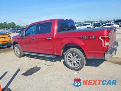 Trzecie zdjęcie samochodu z tyłu: 2017 FORD F150 SUPERCREW VIN:1FTEW1EF3HKC54406 - miniatura