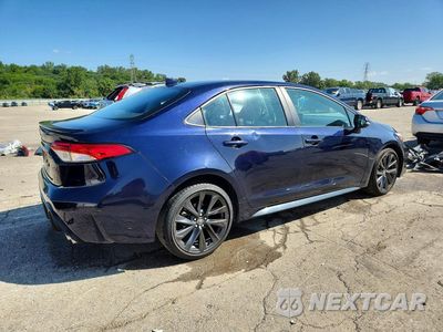 Trzecie zdjęcie samochodu z tyłu: 2023 TOYOTA COROLLA SE VIN:5YFS4MCE5PP142954 - miniatura
