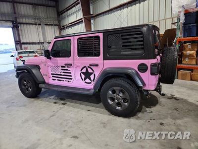 Drugie zdjęcie samochodu z przodu: 2019 JEEP WRANGLER UNLIMITED SPORT VIN:1C4HJXDG1KW585767 - miniatura