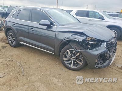 Czwarte zdjęcie samochodu z boku: 2023 AUDI Q5 PREMIUM PLUS 45 VIN:WA1EAAFY6P2052960 - miniatura