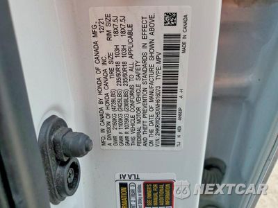 Zdjęcie 13 z 13 samochodu: 2022 HONDA CR-V EX VIN:2HKRW2H5XNH616073 - miniatura
