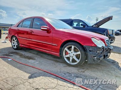 Czwarte zdjęcie samochodu z boku: 2007 MERCEDES-BENZ C 230 VIN:WDBRF52H07F921789 - miniatura
