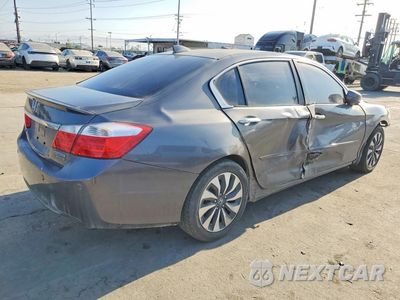Trzecie zdjęcie samochodu z tyłu: 2015 HONDA ACCORD TOURING HYBRID VIN:1HGCR6F74FA009959 - miniatura
