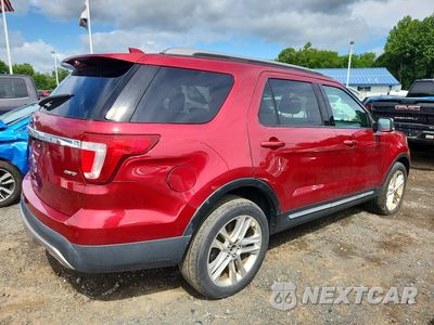 Trzecie zdjęcie samochodu z tyłu: 2017 FORD EXPLORER XLT VIN:1FM5K8D80HGB42460 - miniatura