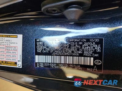 Zdjęcie 13 z 13 samochodu: 2021 LEXUS RC 350 F SPORT VIN:JTHGZ5DC0M5010606 - miniatura