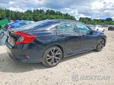 Trzecie zdjęcie samochodu z tyłu: 2020 HONDA CIVIC SPORT VIN:2HGFC2F86LH574257 - miniatura