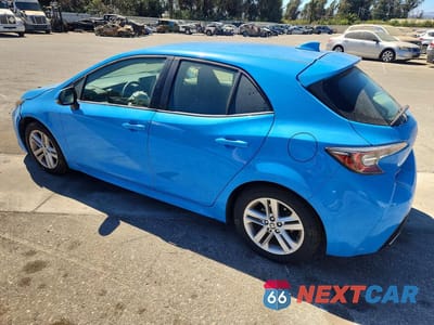 Drugie zdjęcie samochodu z przodu: 2019 TOYOTA COROLLA HATCHBACK SE VIN:JTNK4RBE4K3001143 - miniatura