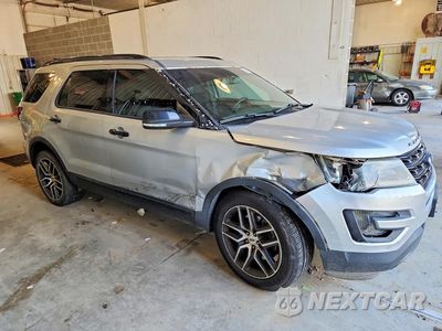 Czwarte zdjęcie samochodu z boku: 2017 FORD EXPLORER SPORT VIN:1FM5K8GT3HGA45950 - miniatura