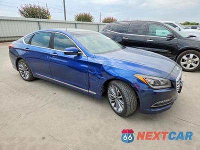 Czwarte zdjęcie samochodu z boku: 2017 GENESIS G80 3.8 VIN:KMHGN4JE0HU171039 - miniatura