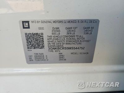 Zdjęcie 13 z 13 samochodu: 2021 CHEVROLET BLAZER 2LT VIN:3GNKBCRS5MS544752 - miniatura