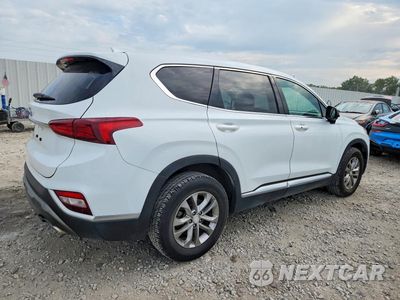 Trzecie zdjęcie samochodu z tyłu: 2020 HYUNDAI SANTA FE SEL VIN:5NMS33AD0LH249583 - miniatura