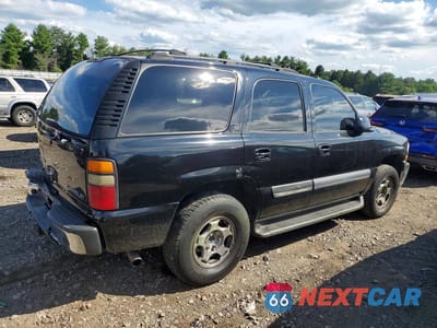 Trzecie zdjęcie samochodu z tyłu: 2004 CHEVROLET TAHOE K1500 VIN:1GNEK13Z24R257735 - miniatura