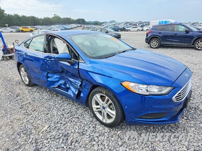 Czwarte zdjęcie samochodu z boku: 2018 FORD FUSION S HYBRID VIN:3FA6P0UU3JR122054 - miniatura