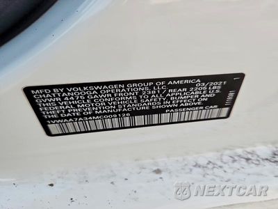 Zdjęcie 12 z 12 samochodu: 2021 VOLKSWAGEN PASSAT S VIN:1VWAA7A34MC009126 - miniatura