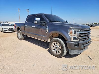 Czwarte zdjęcie samochodu z boku: 2022 FORD F250 SUPER DUTY VIN:1FT7W2BT2NEC25336 - miniatura