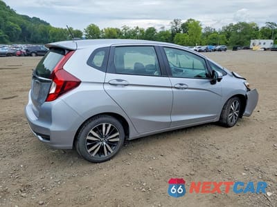 Trzecie zdjęcie samochodu z tyłu: 2019 HONDA FIT EX VIN:3HGGK5H81KM729626 - miniatura