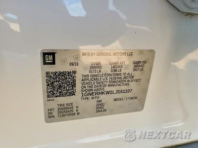 Zdjęcie 13 z 13 samochodu: 2020 CHEVROLET TRAVERSE LT VIN:1GNERHKW1LJ151107 - miniatura