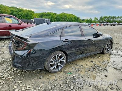 Trzecie zdjęcie samochodu z tyłu: 2019 HONDA CIVIC SI VIN:2HGFC1E58KH707326 - miniatura