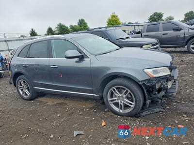 Czwarte zdjęcie samochodu z boku: 2017 AUDI Q5 PREMIUM PLUS VIN:WA1L2AFP2HA015634 - miniatura