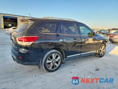 Trzecie zdjęcie samochodu z tyłu: 2013 NISSAN PATHFINDER S VIN:5N1AR2MN2DC607867 - miniatura