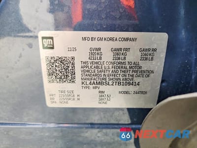 Zdjęcie 13 z 13 samochodu: 2026 BUICK ENCORE GX PREFERRED VIN:KL4AMBSL2TB109414 - miniatura