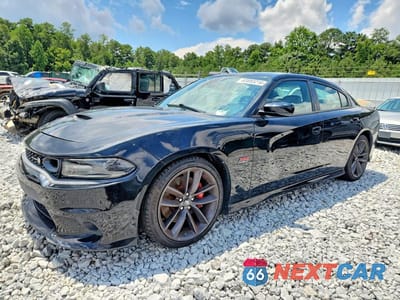2019 DODGE CHARGER SCAT PACK 2C3CDXGJ1KH624465 - główne zdjęcie licytacji z USA - miniatura